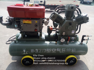 Compressore d'aria mobile del pistone del motore diesel di HP di estrazione dell'oro 25 3.2m3/Min 7 Antivari