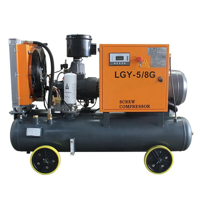 185CFM Compressore d'aria a vite portatile 30kw 8bar elettrico rimovibile LGY-5/8 ad alta pressione