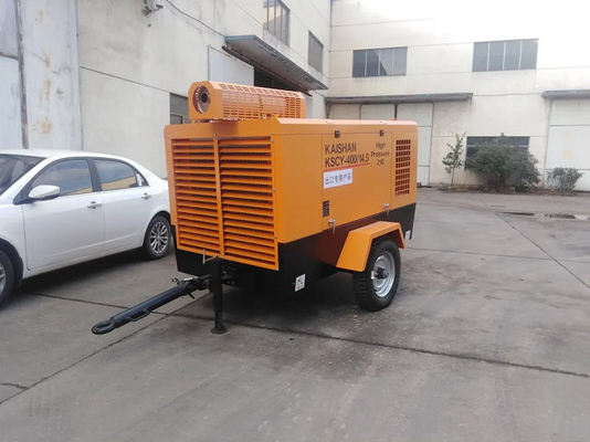 Compressore a vite KSCY-650/20-700/17 18m3/Min 650CFM 20bar 17bar Compressore d'aria a vite rotativo portatile a gas