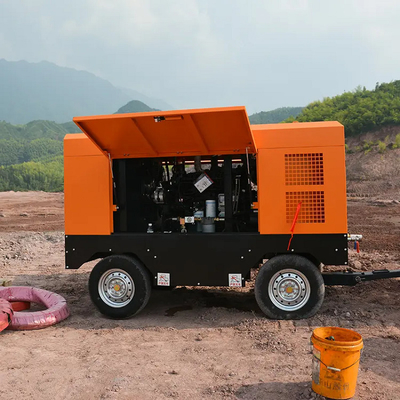 Compressore a vite KSCY-650/20-700/17 18m3/Min 650CFM 20bar 17bar Compressore d'aria a vite rotativo portatile a gas