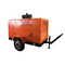 Ruote mobili diesel 425CFM 10 Antivari del compressore d'aria della vite due